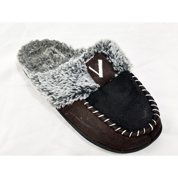 VONMAY Womens Warm Fuzzy Slippers Faux Fur Closed Toe Slip on House Shoes - Picture 10 of 12